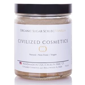 Sugar Scrub - 100% Organic, Natural, Non-Toxic